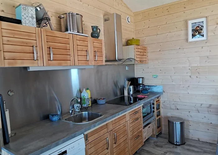 Chalet Au Courtil Des Chênes Marins, Meublé 3 étoiles *