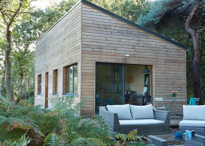 Au Courtil Des Chenes Marins, Meuble 3 Etoiles Chalet *